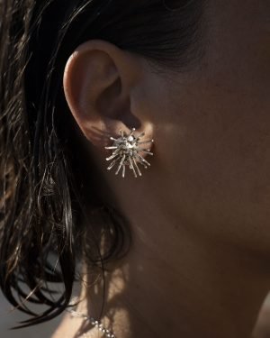 pendientes erizo de mar